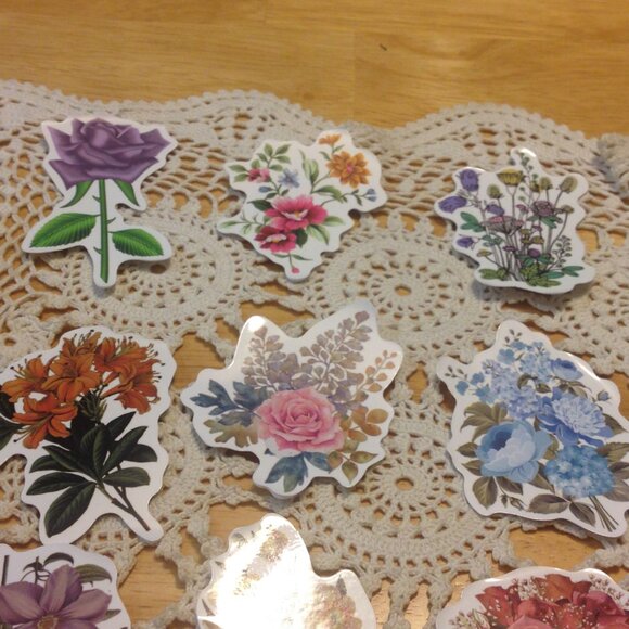 Crafts sticker bundle, pretty floral designs - Picture 2 of 7